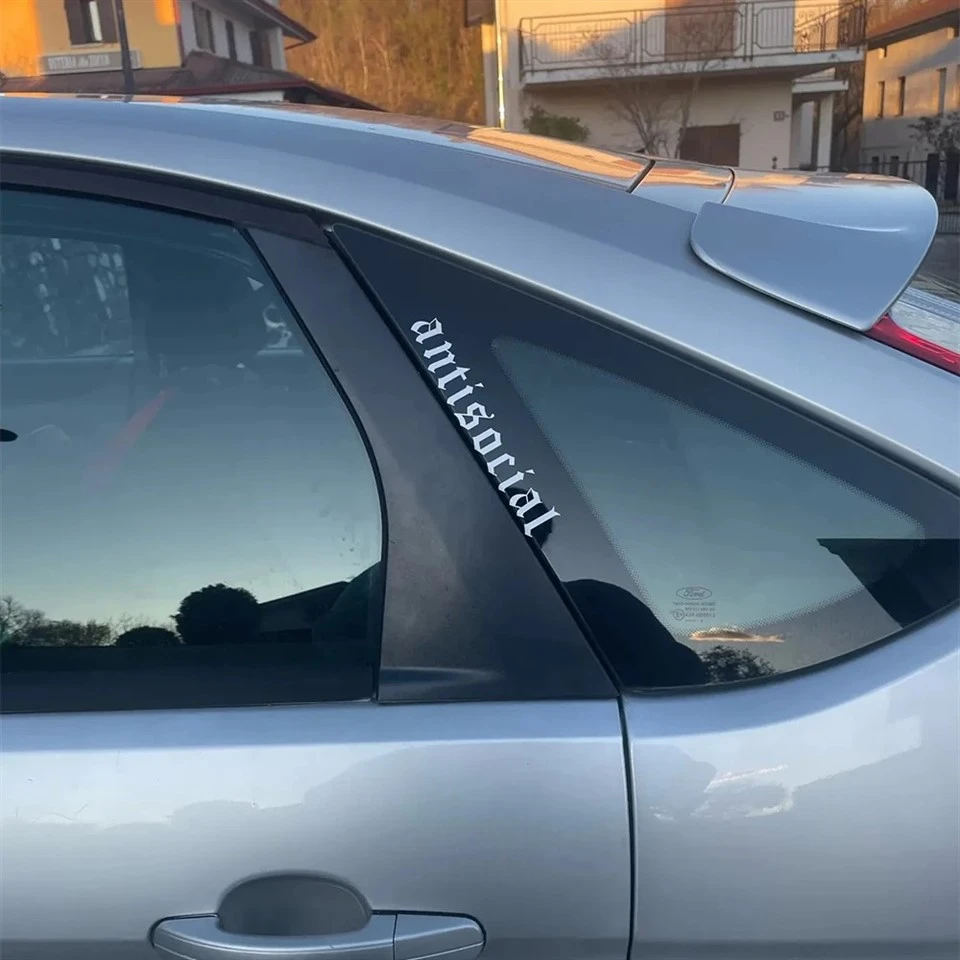 Car Styling Antisocial Decals Windshield Banner high quality