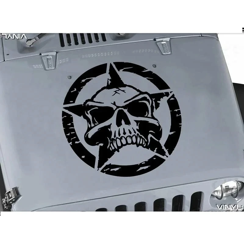 Car Styling Vinyl Sticker For For Pentagram Skull suppliers