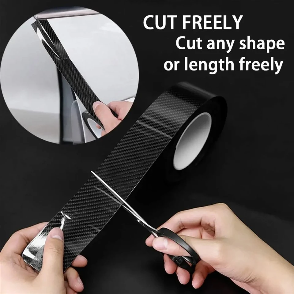Carbon Fiber Car 3D Tape Sticker factory