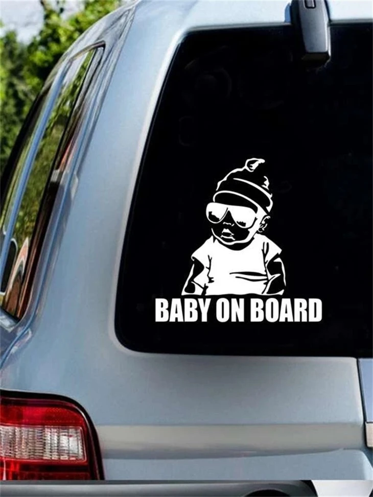 Baby On Board Vehicle Window Decal