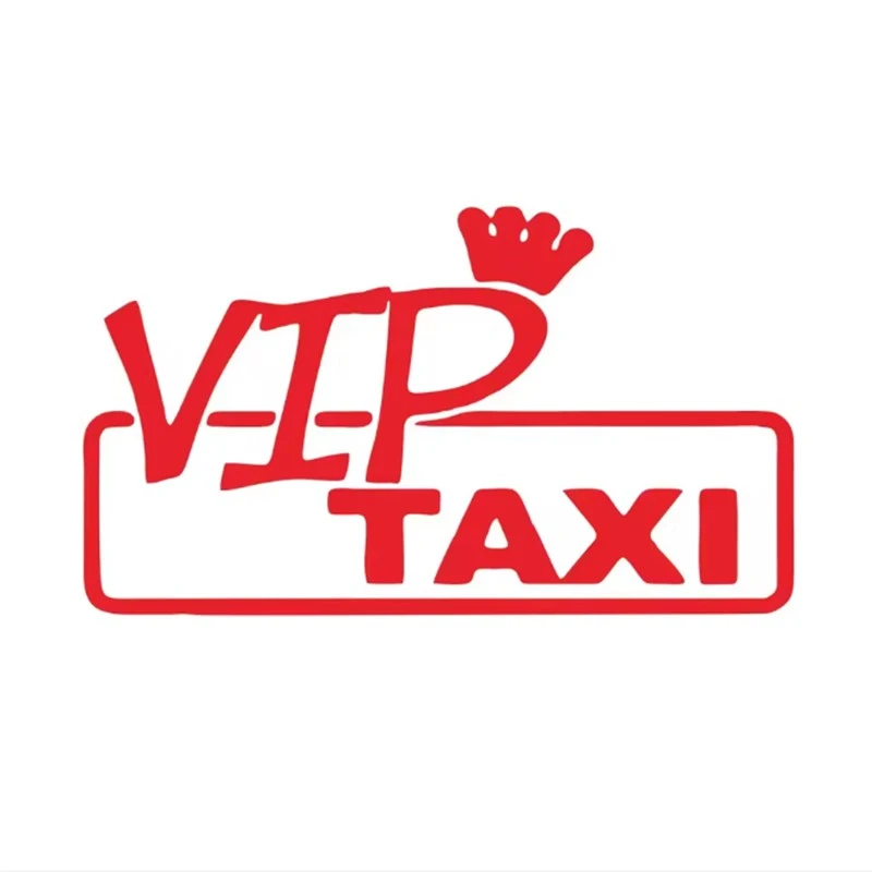 Vip Taxi Decal Sticker