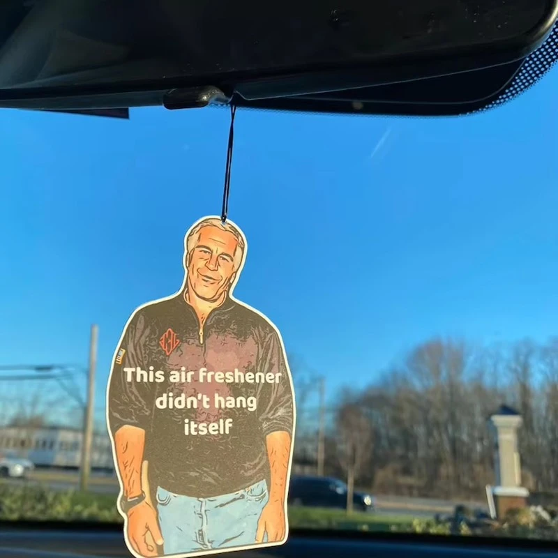 Jeffrey Epstein Car Air Freshener