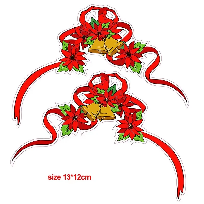Christmas Style Printing Custom Vinyl Sticker