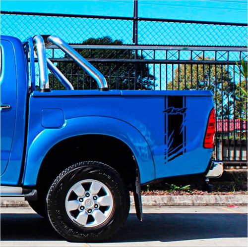 Stiker Tempel Kereta Pickup untuk SUV
