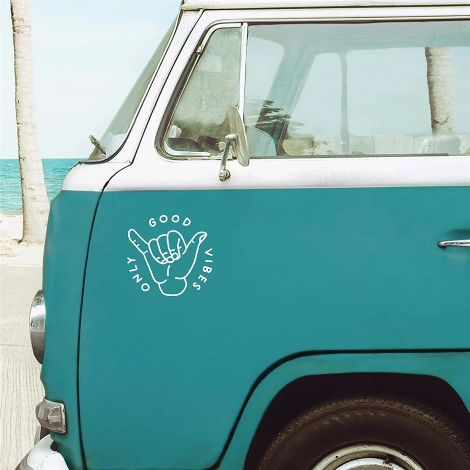 Cute Only Good Vibes Camper Car Stickers suppliers