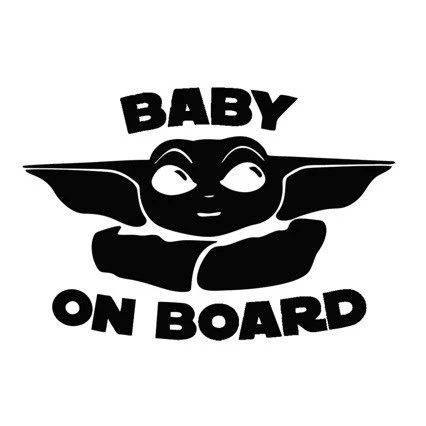 Various Material Sticker Baby On Board