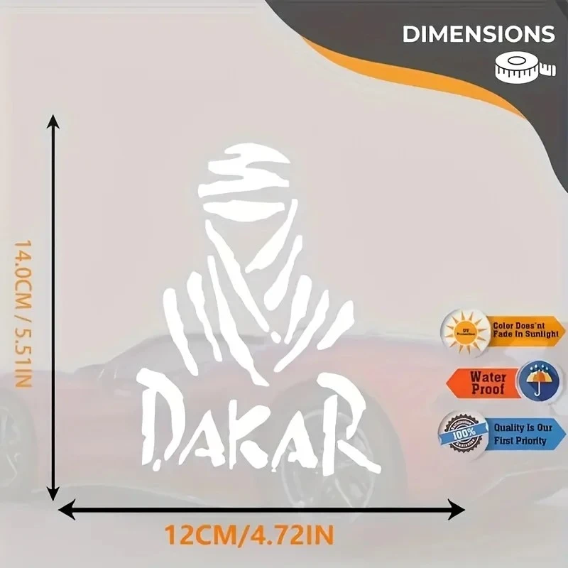 DAKAR Vinyl Decal For Car & Motorcycle factory
