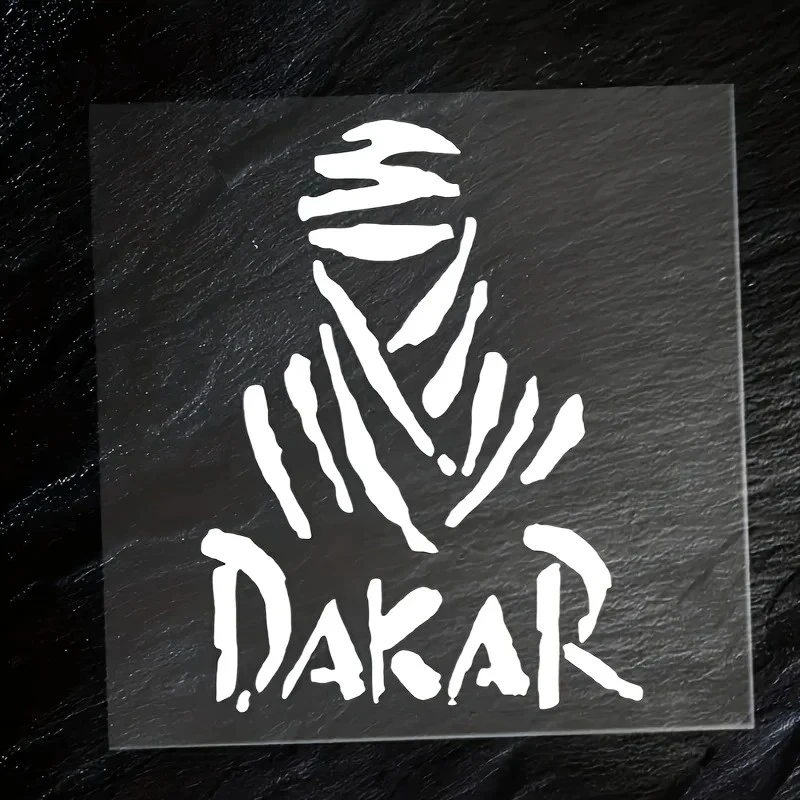 Decal vinyl Dakar untuk mobil & sepeda motor