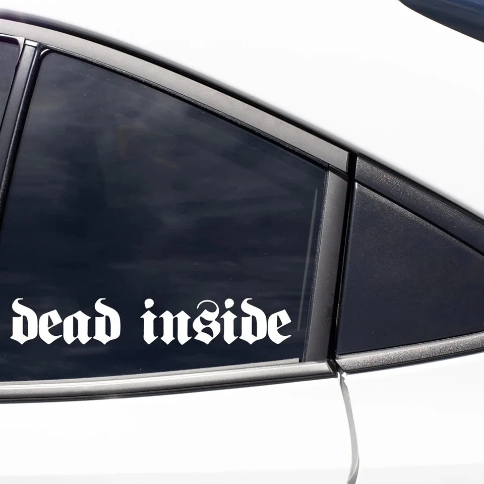 Dead Inside Unique Design Auto Decoration factory