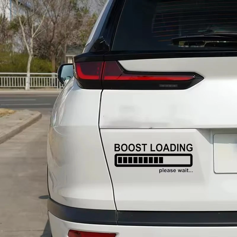 14cm*5cm Creative Boost Loading Sticker