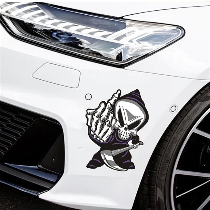 Stiker Mobil Stiker Gaya Azrael