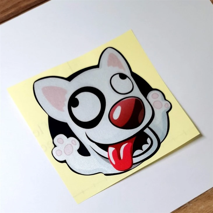 Cute Anime Dog Pets Car Decal
