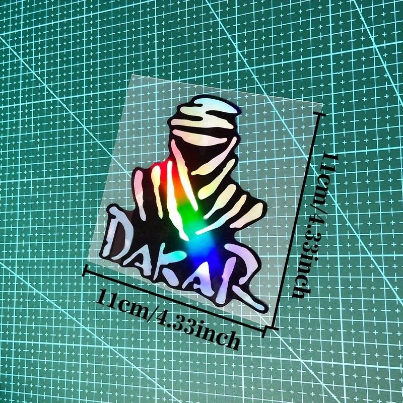 Dakar Desert Rally Motocross Laser Stickers suppliers