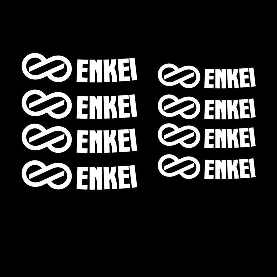 Enkei Wheel Decals Logo Die Cut Stickers factory
