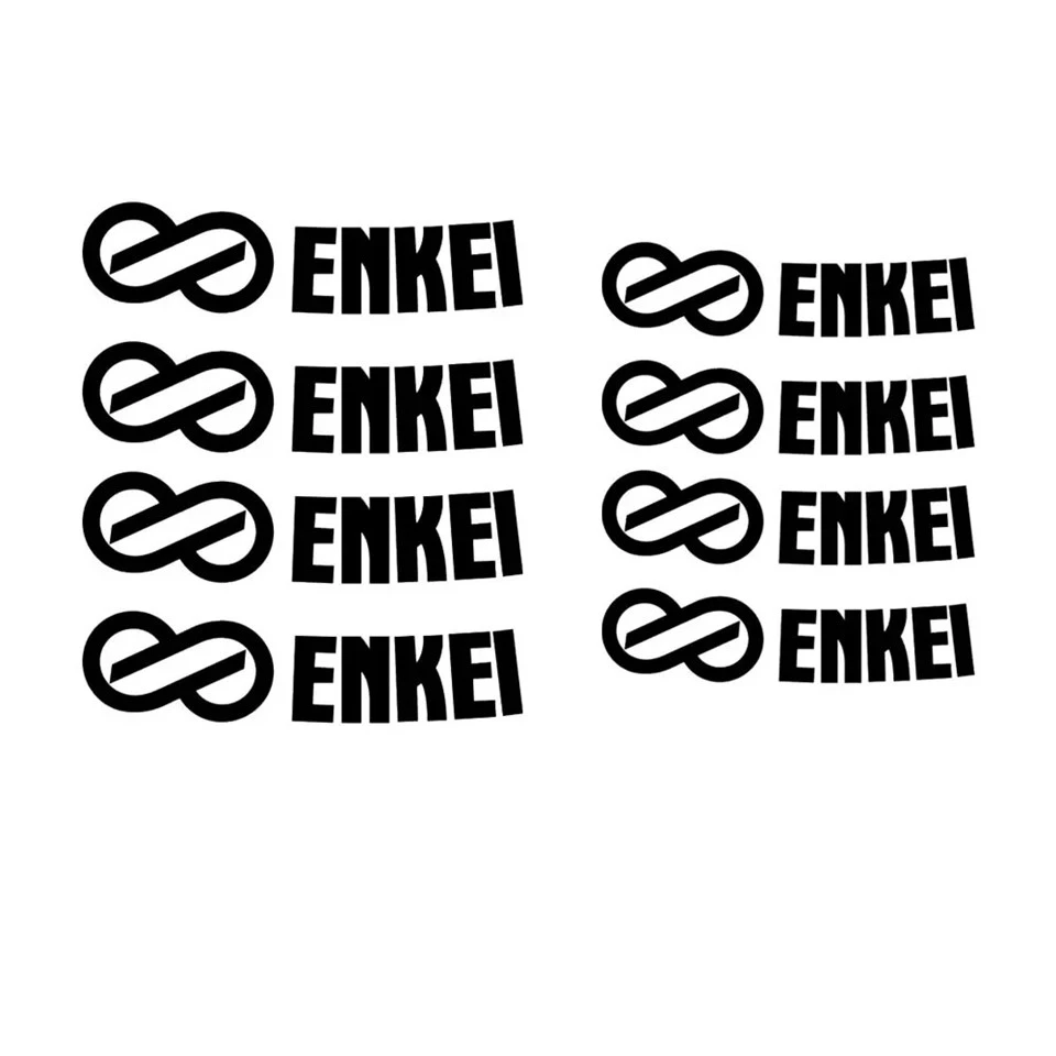 ENKEI Wheel Decals Logo Die Cut Sticker