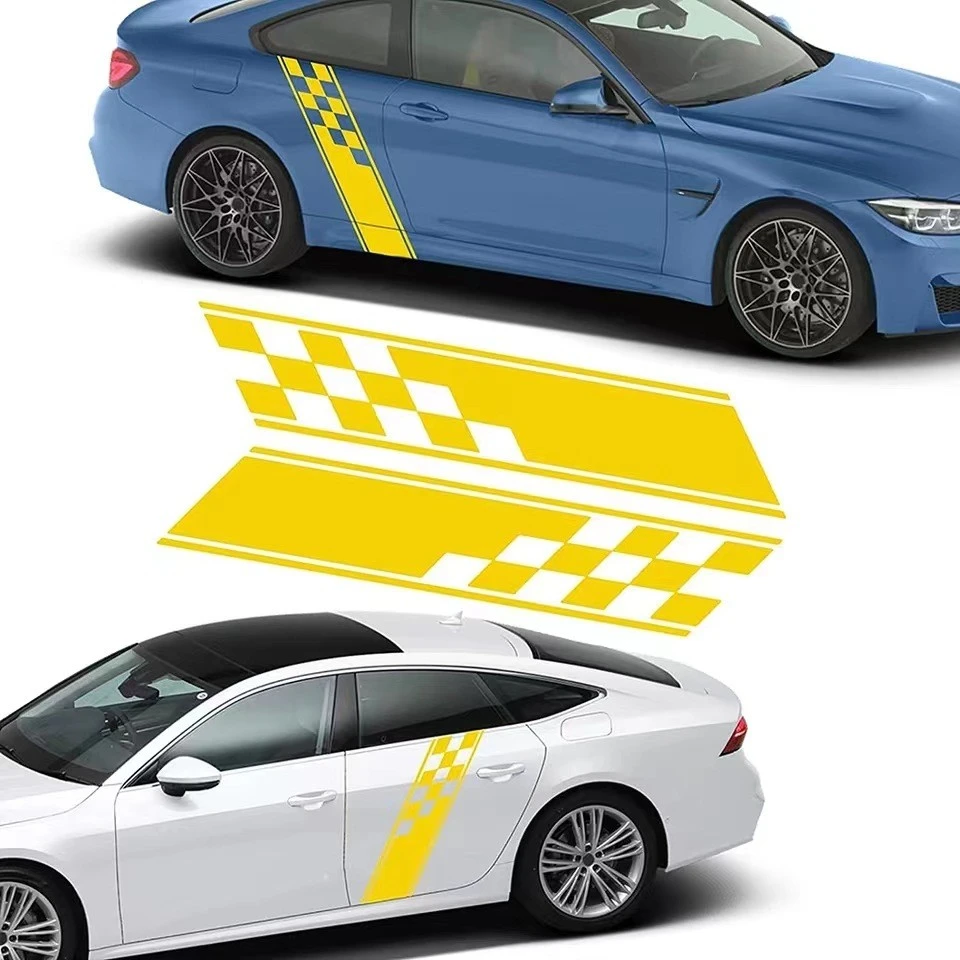 ETIE Racing Style Car Body Sticker
