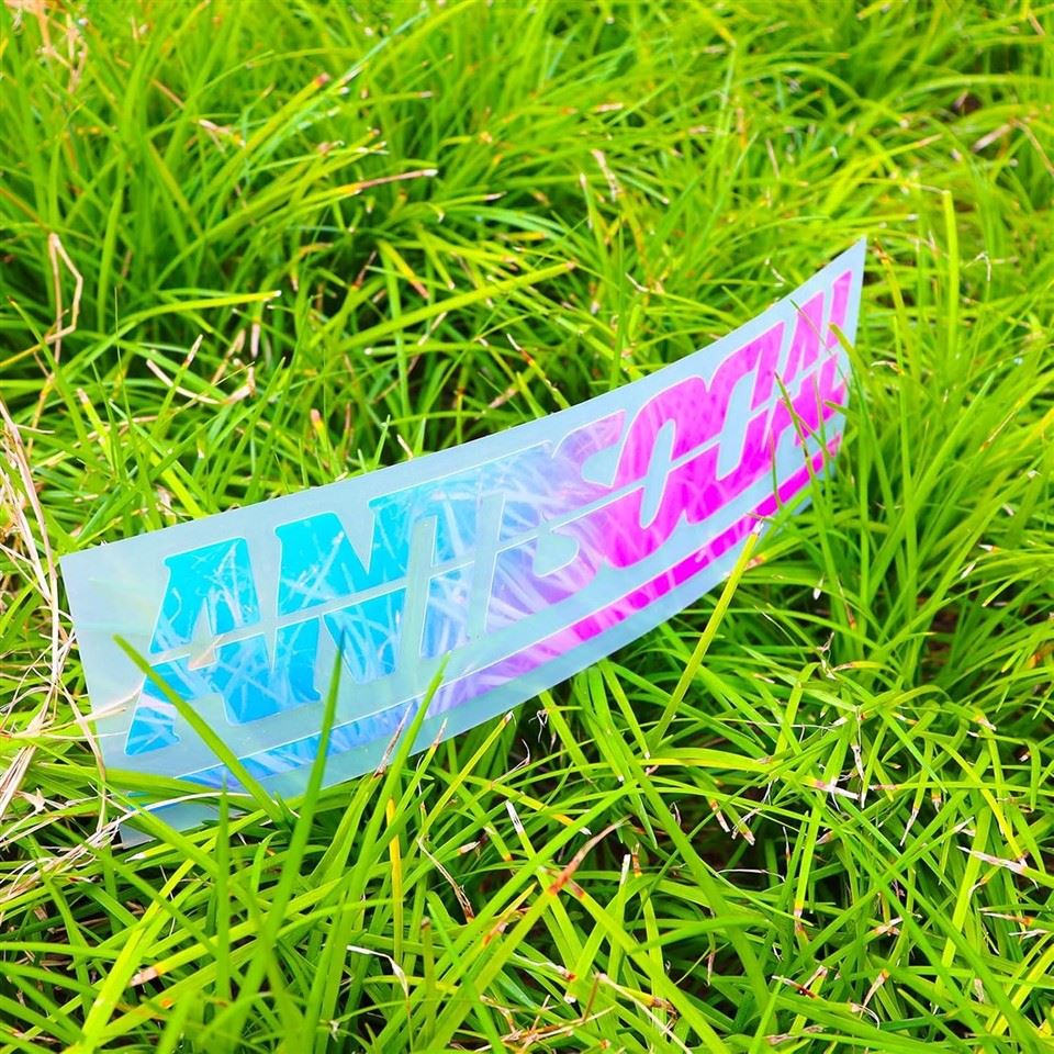 Stiker Huruf Antisosial Reflektif