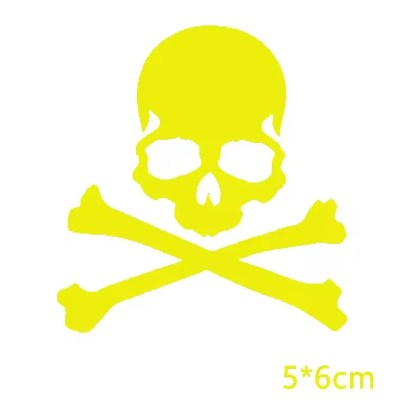 Bike Reflective Skeleton Stickers