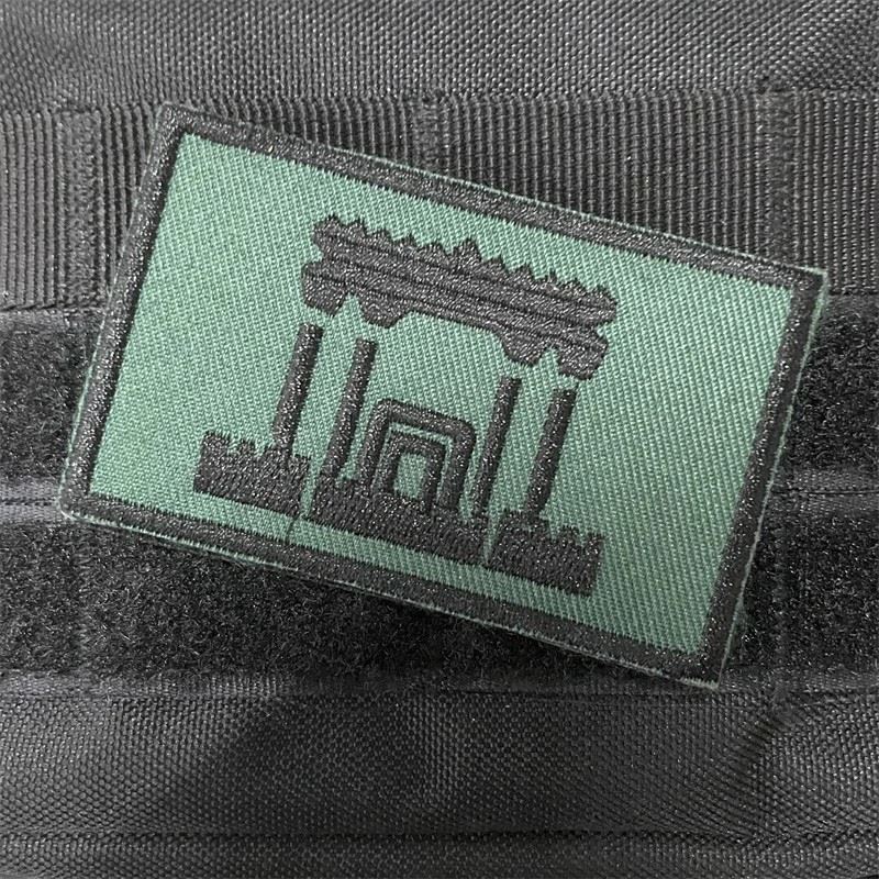 Flag Of Israel Tactical Patch Embroidery Stickers high quality