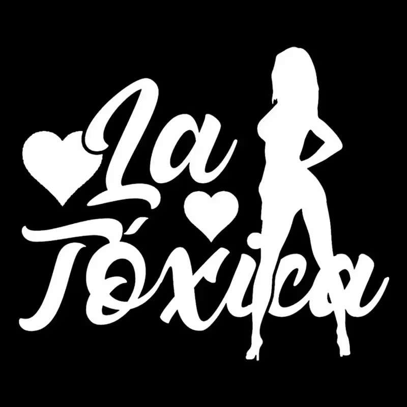 Stiker mobil la toxica fish girl stiker mobil