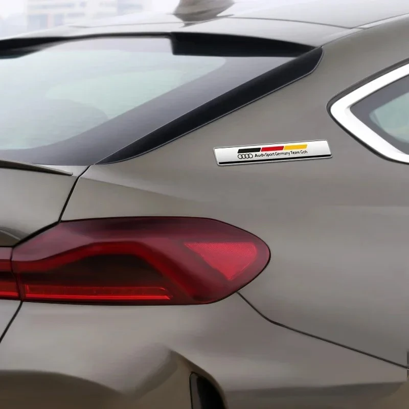 German Car Styling Stripe Metal Stickers high quality