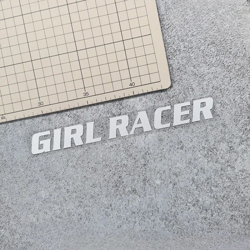 GIRL RACER Motorcycle Stickers For Car Window