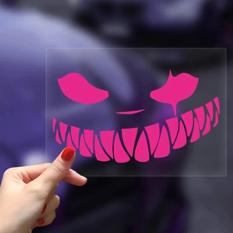 Demon Smiley Motorcycle Stiker Waterproof