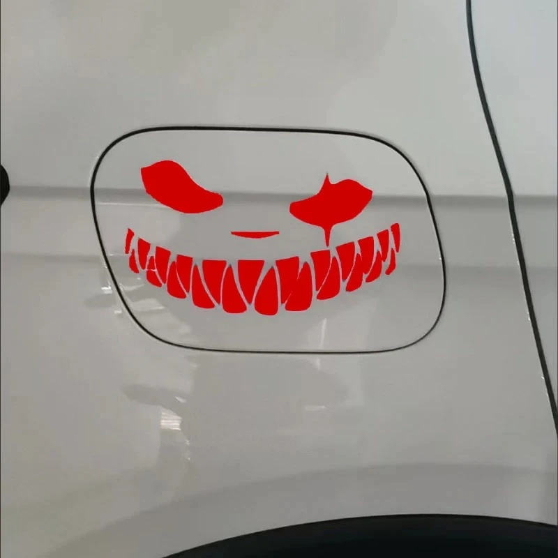 Demon Smiley Motorcycle Sticker Waterproof price