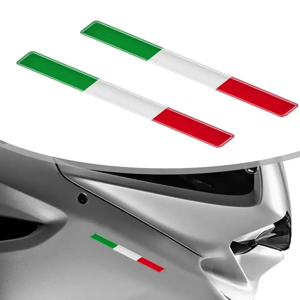 Tongkat dekoratif epoksi bendera tricolor Italia