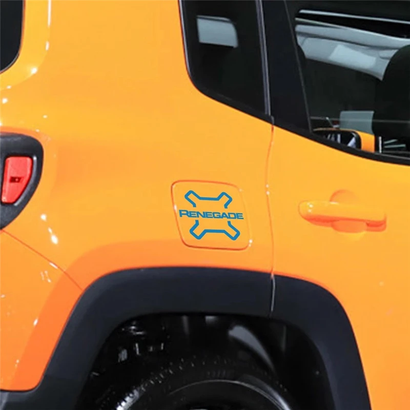 Stiker Tutup Bahan Bakar Kendaraan Kelas Kecil JEEP