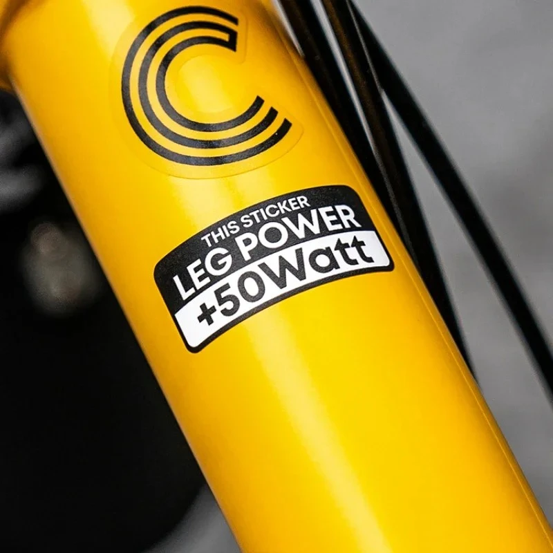 Stiker bingkai sepeda power watt kaki