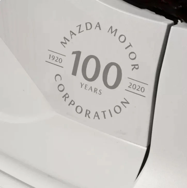 Mazda's 100th Anniversary Logo Stickers price