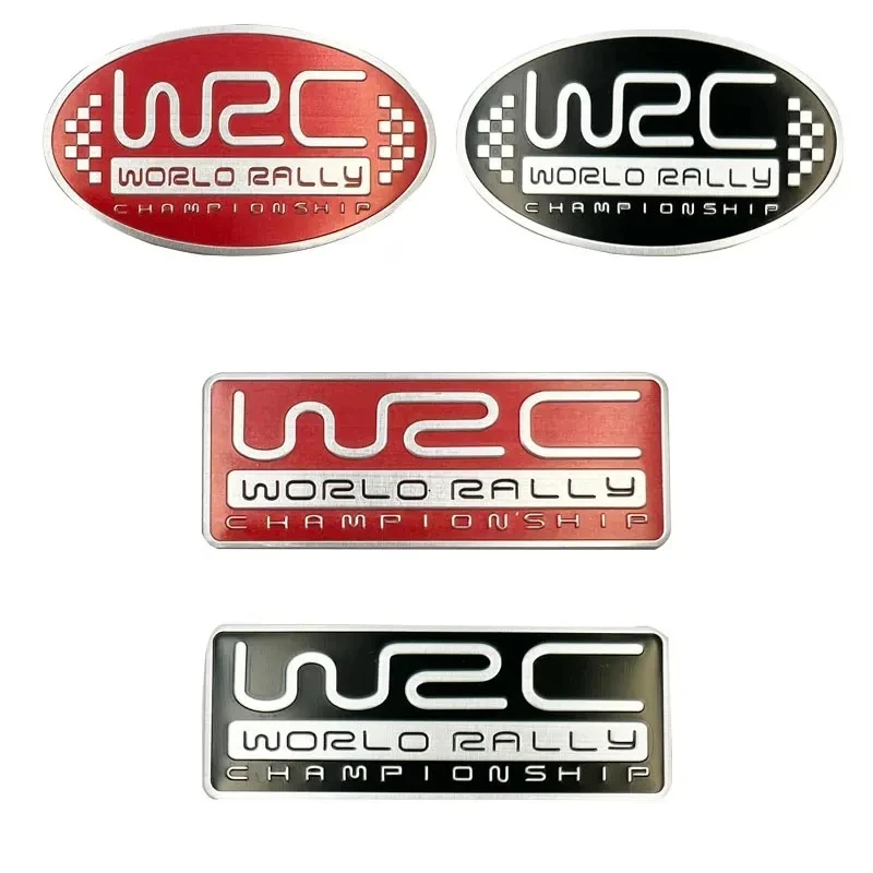 Decal Lencana Lambang WRC Metal