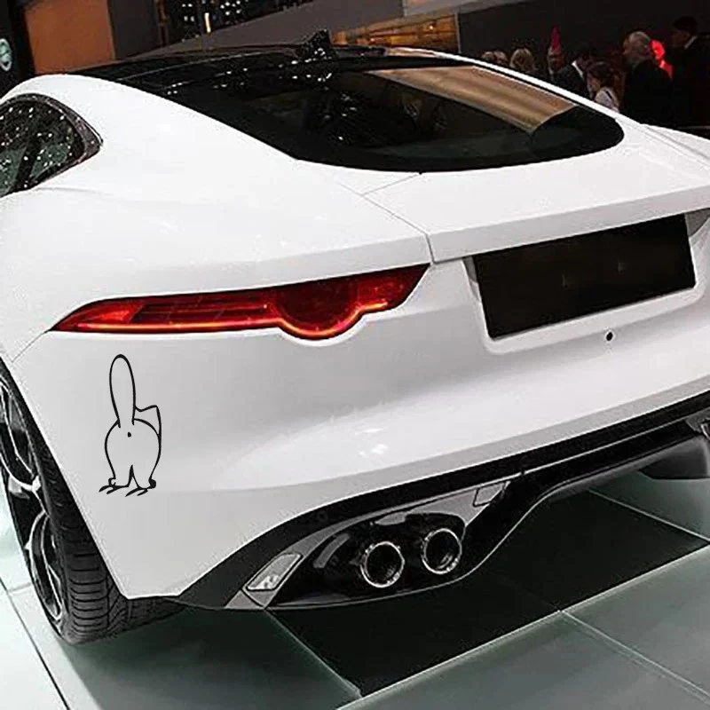 Hot Selling Cartoon Cat Back Side Car Sticker factory