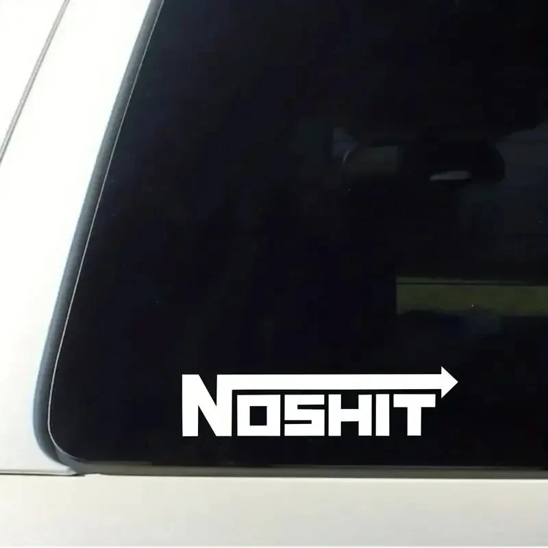 NOSHIT Nos Style Decal Funny For Car high quality