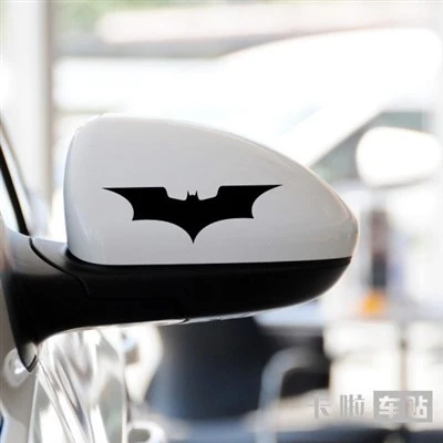 Stiker Tahan Air Cermin Belakang Gaya Kelelawar