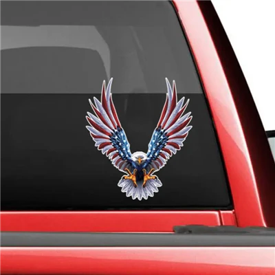 Stiker Elang Botak untuk Jendela