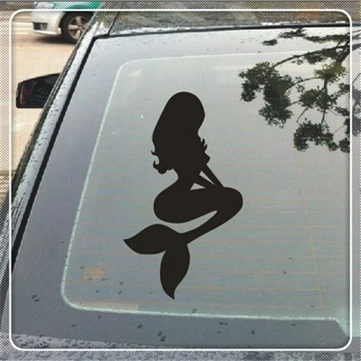 Stiker vinil putri duyung