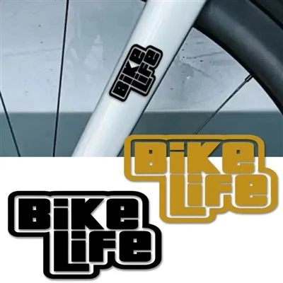 Stiker helm sepeda yang menyenangkan