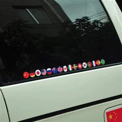 Stiker Kustom Bendera Negara Prancis