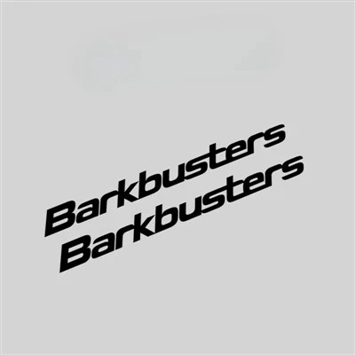2 pcs stiker sepeda motor barkbusters tahan air