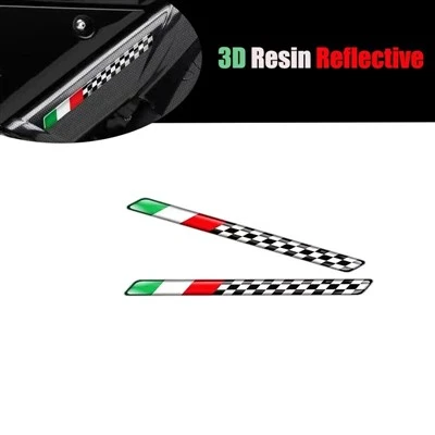 3D Resin Reflektif Logo Sticker Helm Motor