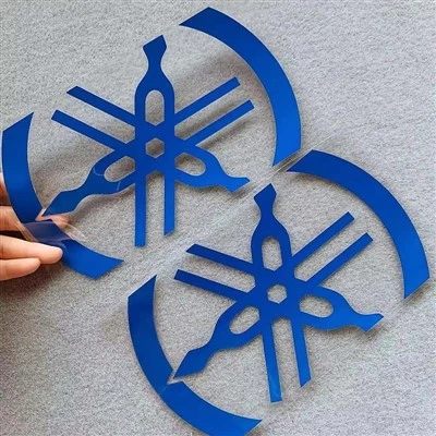 Decal tangki sepeda motor stiker logo yamaha