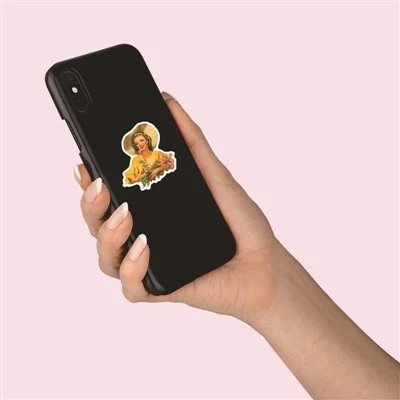 Stiker Wanita Seksi Antik