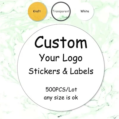 500 pcs stiker stiker label kustom