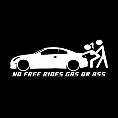 Stiker Jendela Mobil Ass Atau Gas Jdm