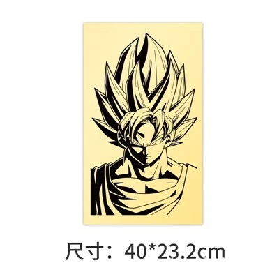 Stiker Dragon Ball Z untuk Mobil