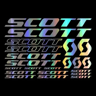 Lembar Stiker Untuk Rangka Sepeda Scott
