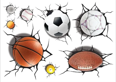 Stiker Bodi Mobil Rem Bola 3d