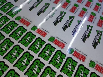 Stiker Vinyl Die Cut Tahan Air Untuk Mobil
